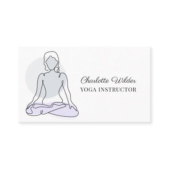 Yoga Instructor Lotus Pose