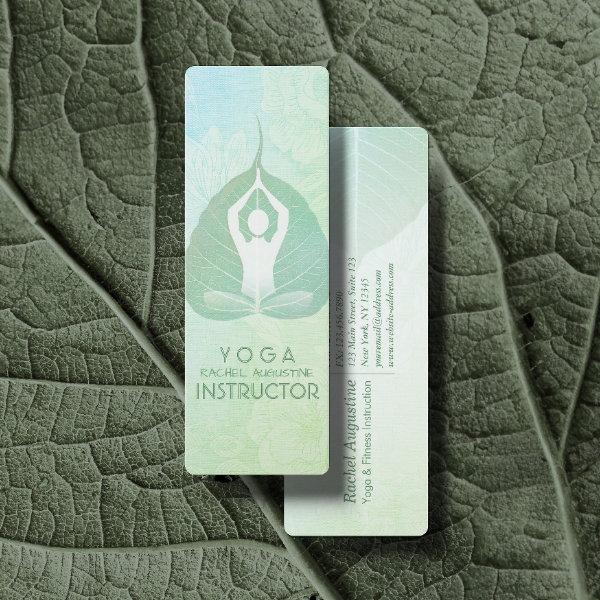 Yoga Instructor Studio Meditation Pose Bodhi Leaf  Mini