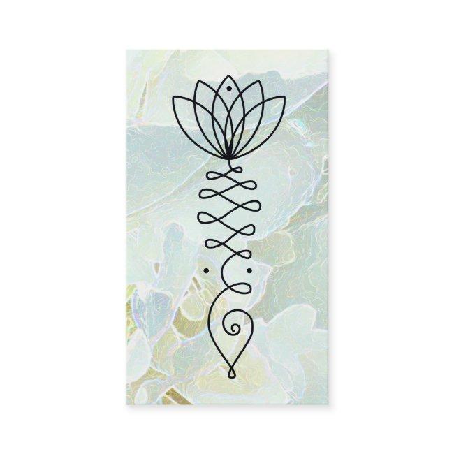 ~* Yoga Lotus Pastel Massage Reiki Healer Peony