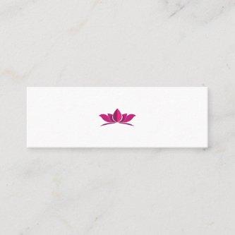 Yoga Lotus Power Meditation Symbol Gift Idea Calling Card