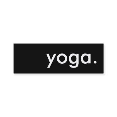 yoga. loyalty punch card