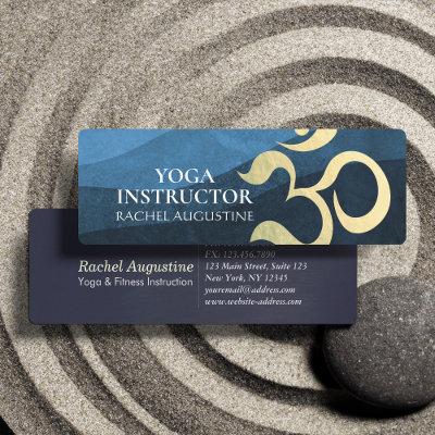 Yoga Meditation Instructor Life Coach OM Symbol Mi Mini