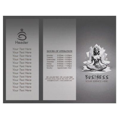Yoga Meditation Instructor Reiki Master Low Poly