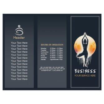 Yoga Meditation Instructor Tree Pose Full Moon