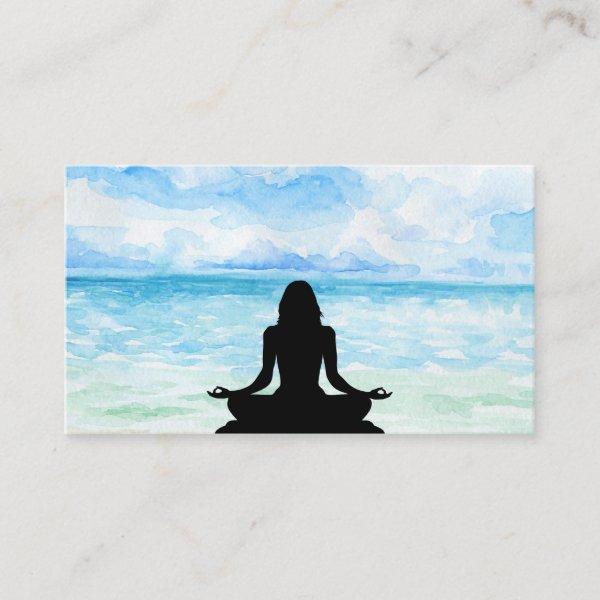 *~* Yoga Ocean Sunset Mindfulness Meditation Sea