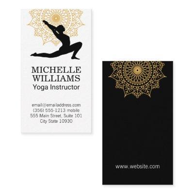 Yoga Pose | Mandala Pattern