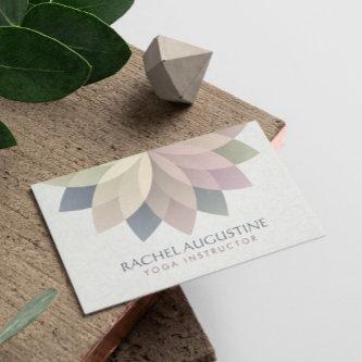 YOGA Studio Meditation Instructor Colorful Mandala