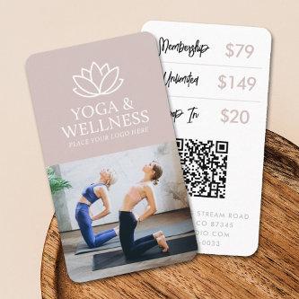 Yoga Studio Promotional  QR Code