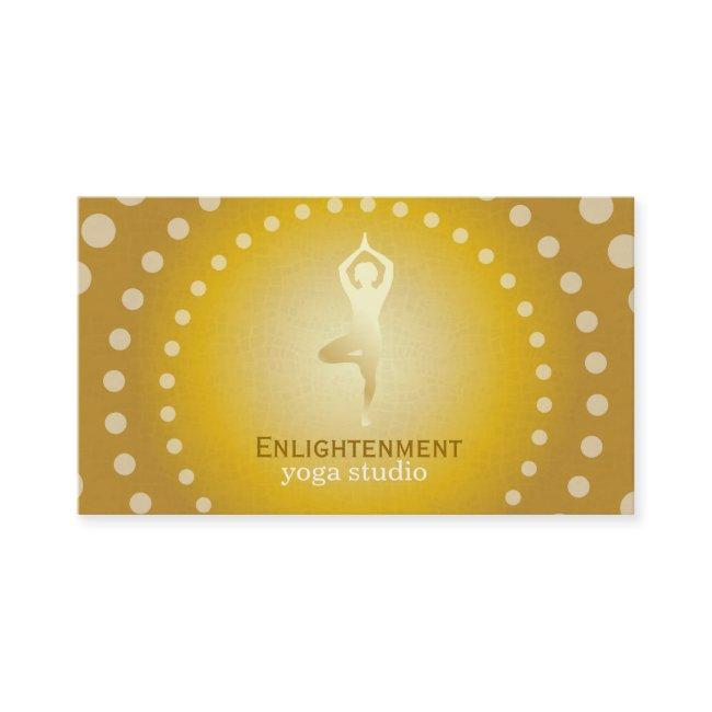 Yoga Tree Pose (gold)