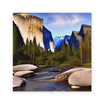 Yosemite National Park is a renowned national park Calling Card