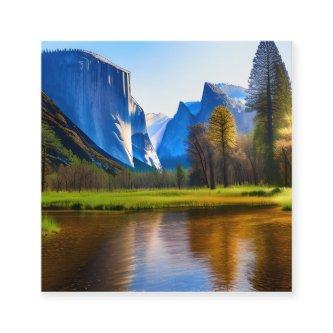 Yosemite National Park is a renowned national park Square