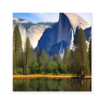 Yosemite National Park is a renowned national park Square