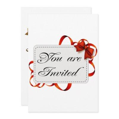 You Are Invited Invitation Card