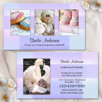 Your 4 Photos Pastel Doula Midwife Baby Services