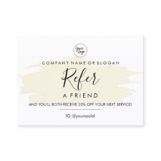 Your Business Image Logo type Referral