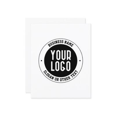 Your Business Logo or Design | Bold Editable Text