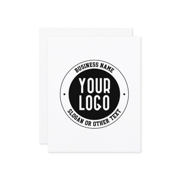 Your Business Logo or Design | Bold Editable Text
