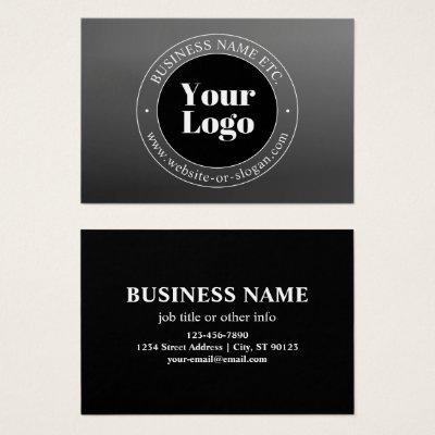 Your Business Logo or Design & Editable Text