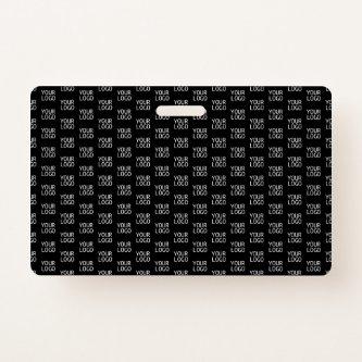 Your Business Logo | Stylish Half Step Pattern Badge