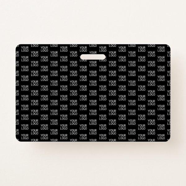 Your Business Logo | Stylish Half Step Pattern Badge