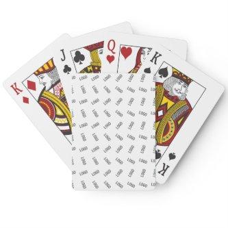 Your Business Logo | Unique Logo Pattern Design  Poker Cards