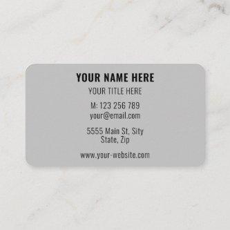 Your Business Name Personalized Colors Special
