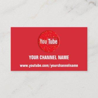 YOUR CHANNEL NAME YOUTUBER SUSCRIBE LOGO QR CODE