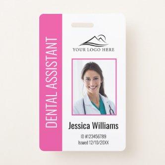 Your Dental Clinic Logo Dentist Employee Photo ID Badge