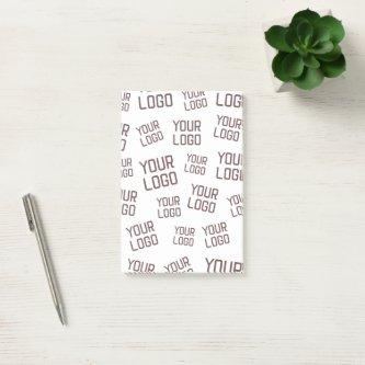 Your Design or Business Logo | Random Placement Post-it Notes