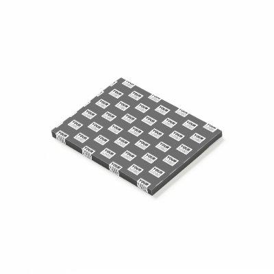 Your Image Design or Business Logo Tiled | Grey Post-it Notes