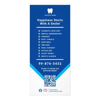 Your Logo | Business Dentist Modern Minimalist Rack Card
