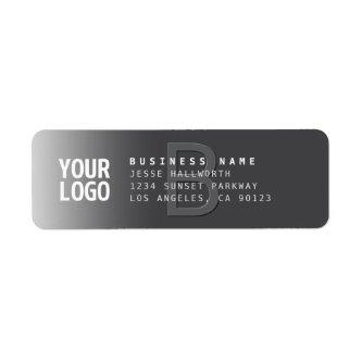 Your Logo, Business Name & Monogram  Label