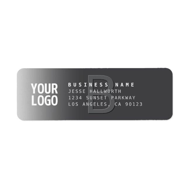 Your Logo, Business Name & Monogram  Label