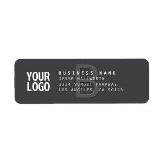 Your Logo, Business Name & Monogram  Label