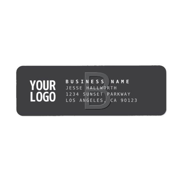 Your Logo, Business Name & Monogram  Label