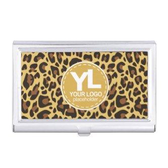 Your Logo Classic Leopard Print Rockabilly Pattern  Case