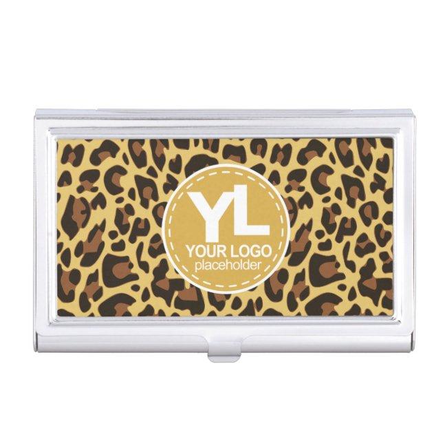 Your Logo Classic Leopard Print Rockabilly Pattern Case