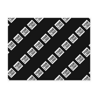 Your Logo, Design or Photo Tiled Diagonally  Postcard