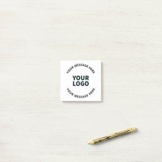 Your Logo, Design, Photo, Artwork or other Image Post-it Notes