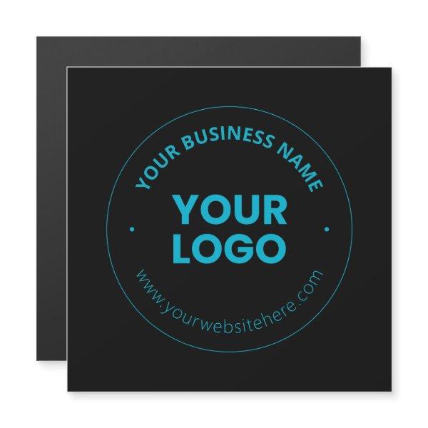 Your Logo | Editable Business Name & Website Magnetic Invitation