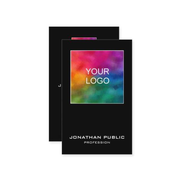 Your Logo Here Elegant Modern Design Vertical