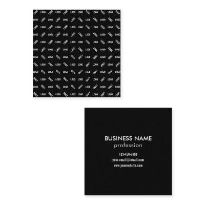 Your Logo/Image | Unique Modern Geometric Patten Square