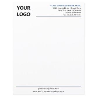 Your Logo Name Address and Contact Info Letterhead