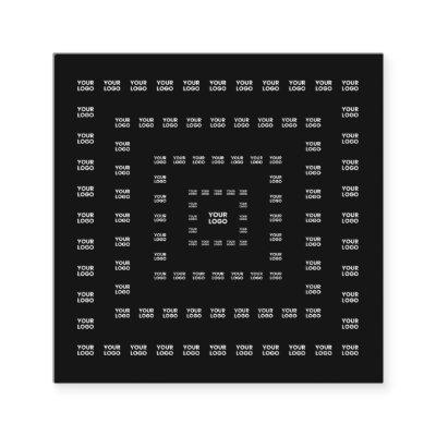 Your Logo or Any Design/Image | Square Pattern  Square