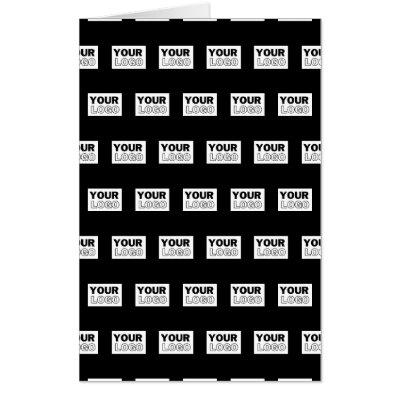 Your Logo or Design | Editable Color Background  Card