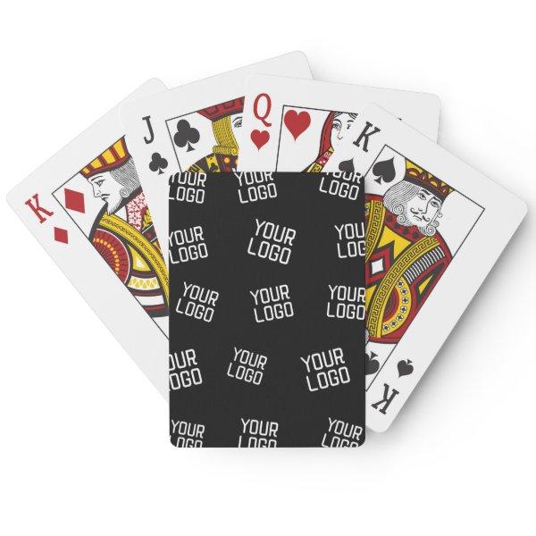 Your Logo or Image | Randomized Looking Template Poker Cards