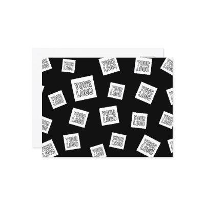 Your Logo, Photo or other Image | Random Placement Postcard