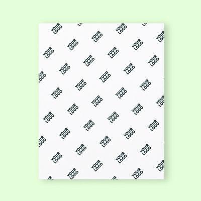 Your Logo Simple Repeating Logo | White