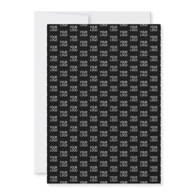 Your Logo | Stylish Half Step Pattern Invitation