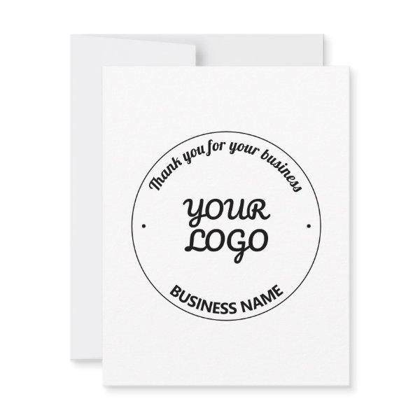 Your Logo with Editable Thank You & Business Name